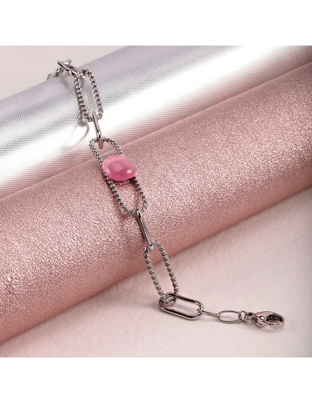 Bracciale MORELLATO donna 1930 cat-eye rosa - 16/19 cm