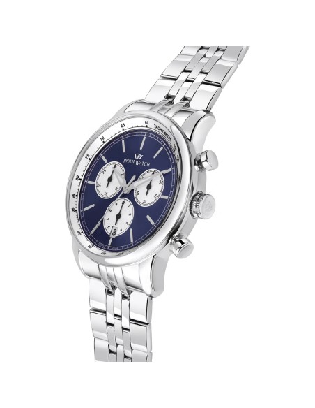 Philip Watch Anniversary – Orologio Uomo Silver Cronografo (R8273650004)