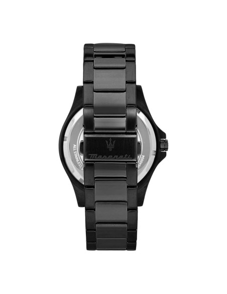 Orologio MASERATI uomo Sfida Aqua Edition data acciaio nero