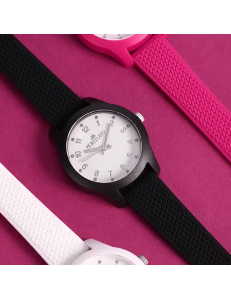 Orologio MORELLATO donna Soft silicone nero / bianco