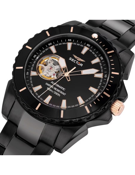 Orologio SECTOR uomo 450 Automatico acciaio / nero