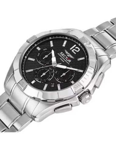 Orologio SECTOR uomo 790 cronografo acciaio / nero