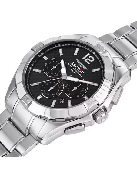 Orologio SECTOR uomo 790 cronografo acciaio / nero