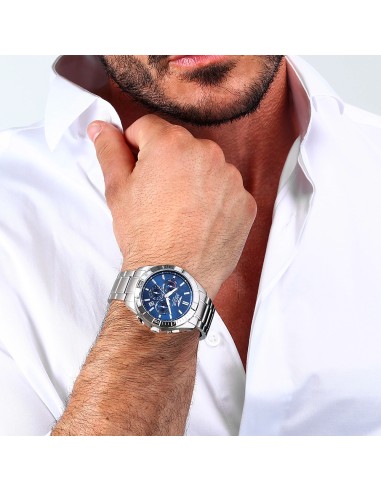 Orologio SECTOR uomo 790 cronografo acciaio / blu