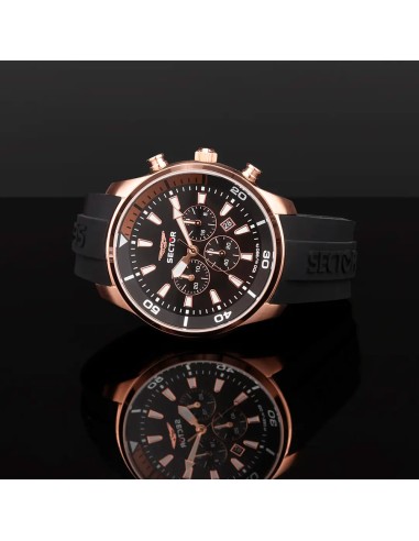 Orologio SECTOR uomo Oversize cronografo gomma...