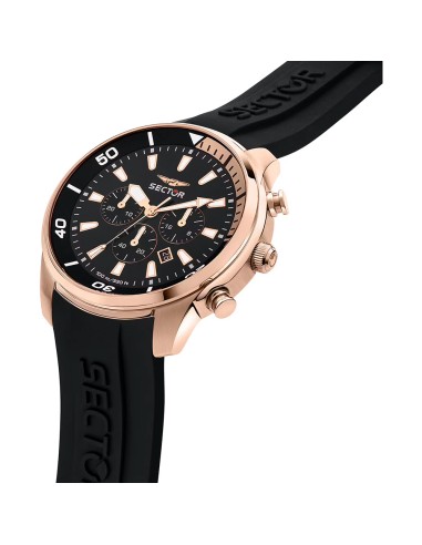 Orologio SECTOR uomo Oversize cronografo gomma...