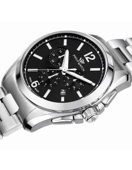 Orologio PHILIP WATCH Amalfi Uomo Cronografo Acciaio / Nero