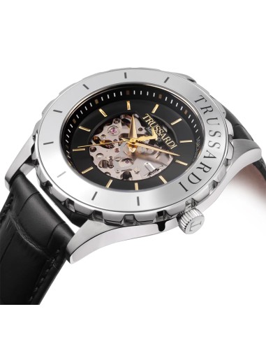 Orologio TRUSSARDI uomo T-logo Automatico pelle...