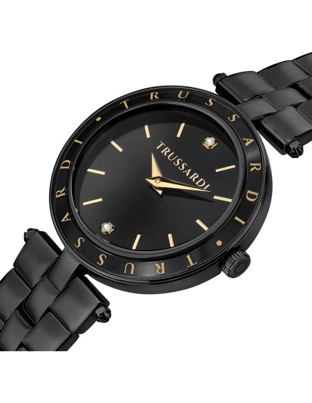 Trussardi T-Shiny – Orologio Donna Acciaio Nero (R2453145513)