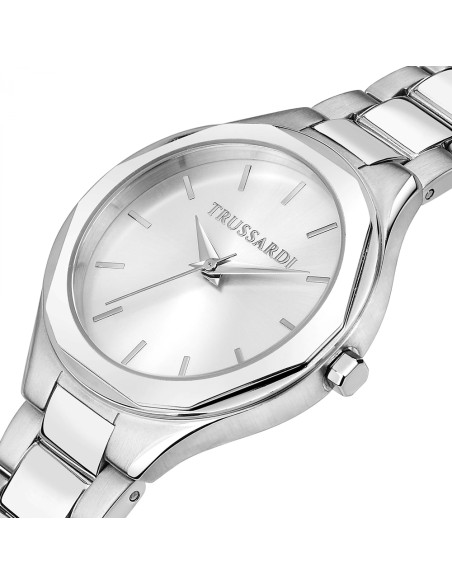 Orologio TRUSSARDI donna Brink tempo acciaio / silver
