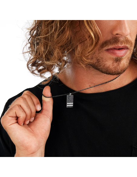 Pendente SECTOR uomo Energy acciaio vintage