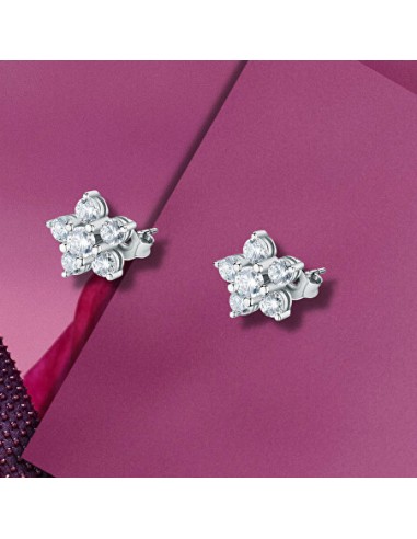 Orecchini MORELLATO donna Tesori fiori argento...