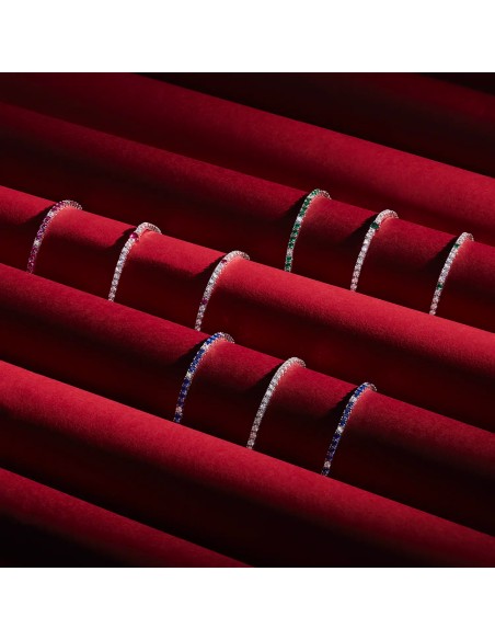 Bracciale MORELLATO donna Tesori argento / cristalli verdi