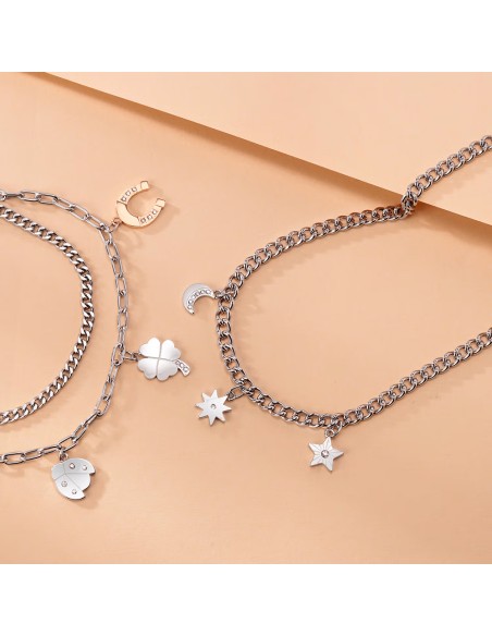 Collana MORELLATO donna Maia acciaio / cristalli (SAUY01)