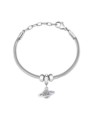 Bracciale MORELLATO Drops acciaio snake / saturno