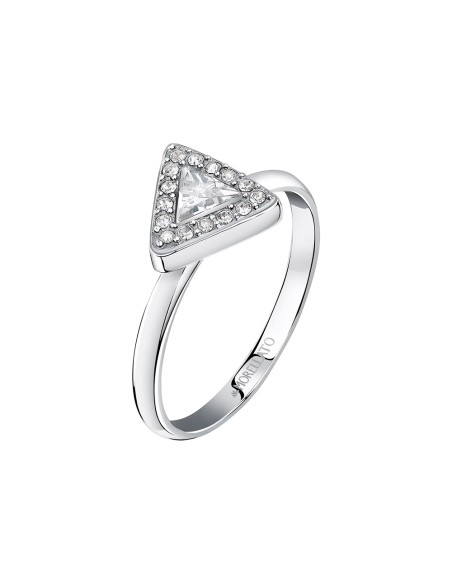Anello MORELLATO donna Trillant acciaio / cristalli