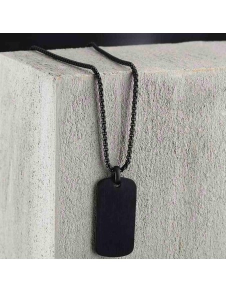 Pendente SECTOR uomo Basic acciaio nero