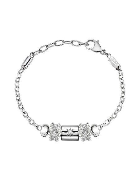 Bracciale MORELLATO donna Drops acciaio / cristalli bianchi