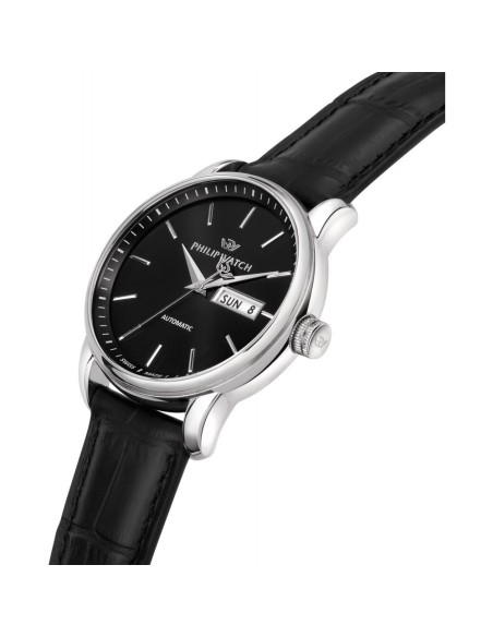 Orologio PHILIP WATCH uomo Anniversary Automatico pelle nero