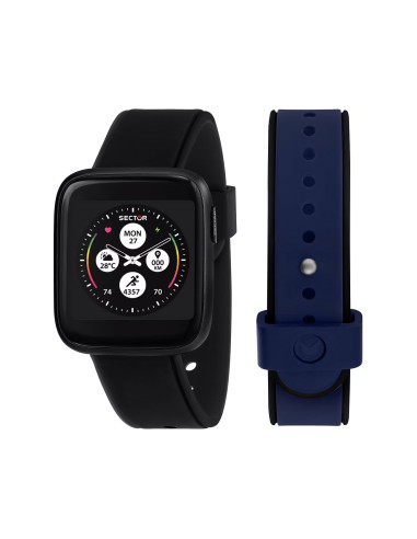 Smartwatch SECTOR S-04 Colours gomma nero -...