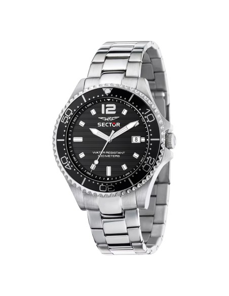 Orologio SECTOR 230 Uomo Acciaio Datario / Nero (R3253161045)