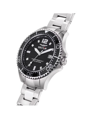 Orologio SECTOR 230 Uomo Acciaio Datario / Nero...