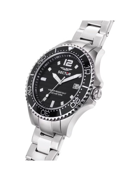 Orologio SECTOR 230 Uomo Acciaio Datario / Nero (R3253161045)