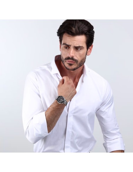 Orologio SECTOR 230 Uomo Acciaio Datario / Nero (R3253161045)
