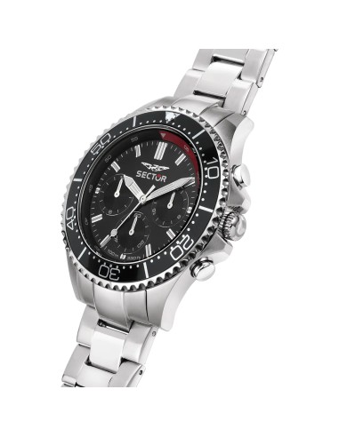 Sector 230 – Orologio Uomo Acciaio Nero...