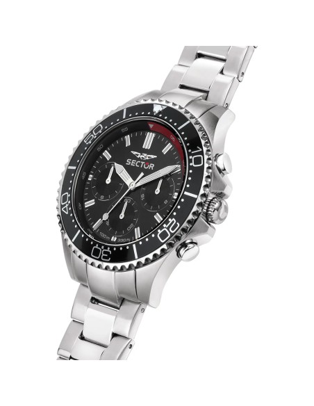 Sector 230 – Orologio Uomo Acciaio Nero Multifunzione (R3253161043)