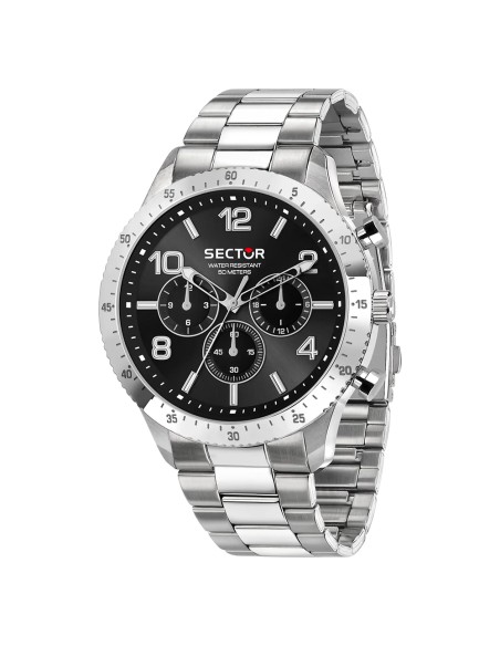 Sector 270 – Orologio Uomo Acciaio Nero Multifunzione (R3253578024)