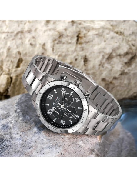 Sector 270 – Orologio Uomo Acciaio Nero Multifunzione (R3253578024)