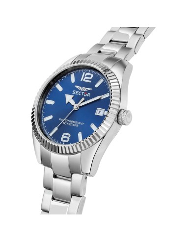 Orologio SECTOR uomo 240 datario acciaio / blu...