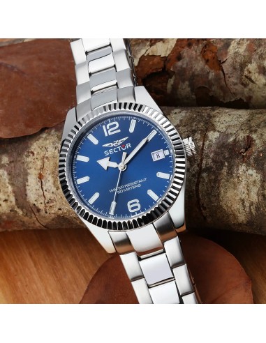Orologio SECTOR uomo 240 datario acciaio / blu...