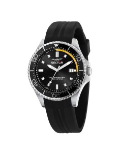 Orologio SECTOR Uomo 230 Datario Gomma Nero Limited