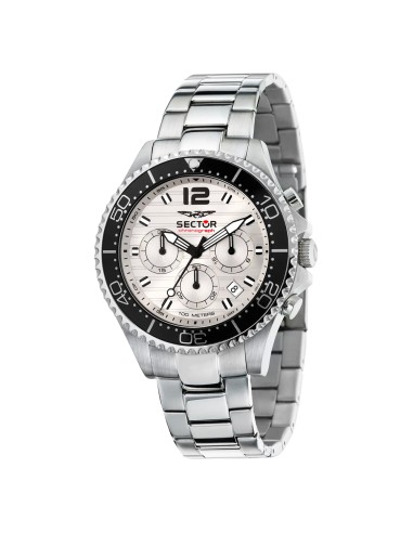 Sector 230 – Orologio Uomo Acciaio Bianco...