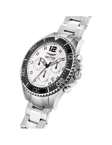 Sector 230 – Orologio Uomo Acciaio Bianco...