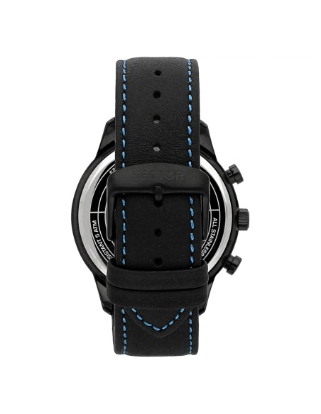 Orologio SECTOR 270 Uomo Multi Pelle Nero Limited