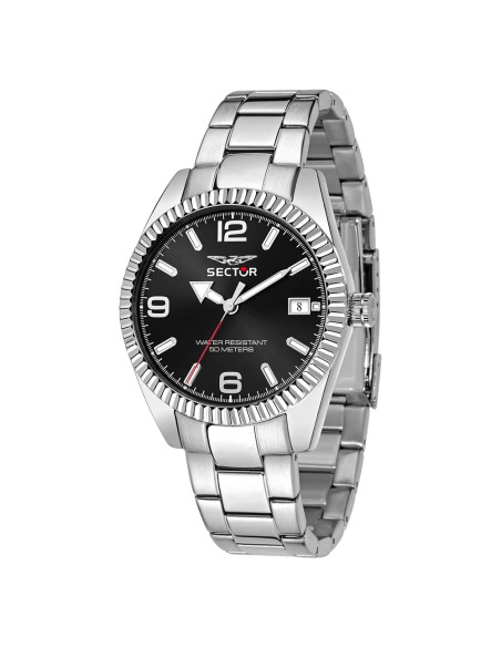 Sector 240 – Orologio Uomo Acciaio Nero con Datario (R3253240046)
