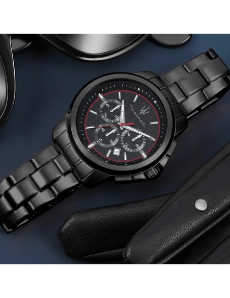 Maserati Successo – Orologio Uomo Brunito/Nero Cronografo (R8873621027)