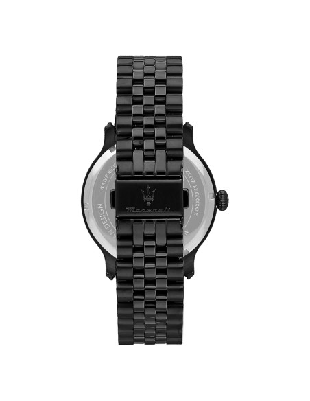 Orologio MASERATI Uomo Epoca Datario Acciaio Nero Limited