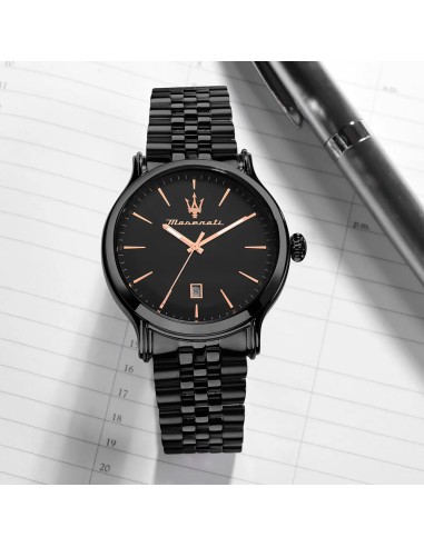 Orologio MASERATI Uomo Epoca Datario Acciaio...