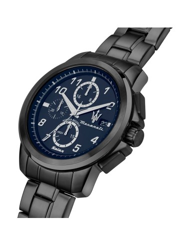 Maserati Successo – Orologio Uomo Solar Gun/Blu...