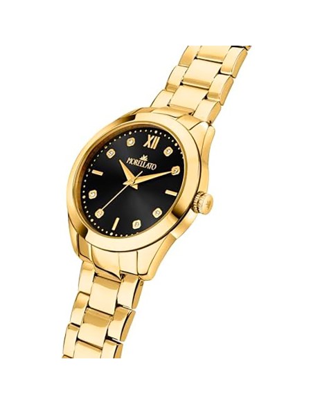 Orologio MORELLATO donna Stile acciaio dorato / nero