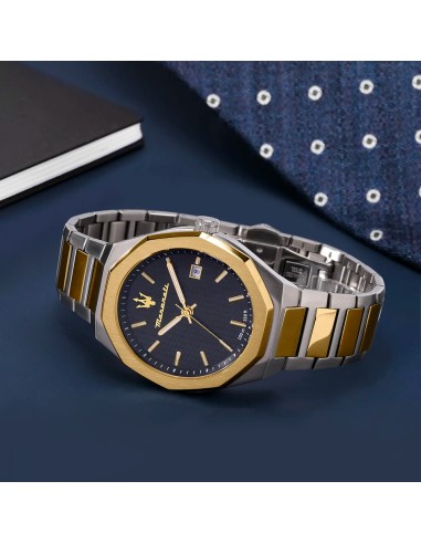 Orologio MASERATI uomo Stile datario acciaio...