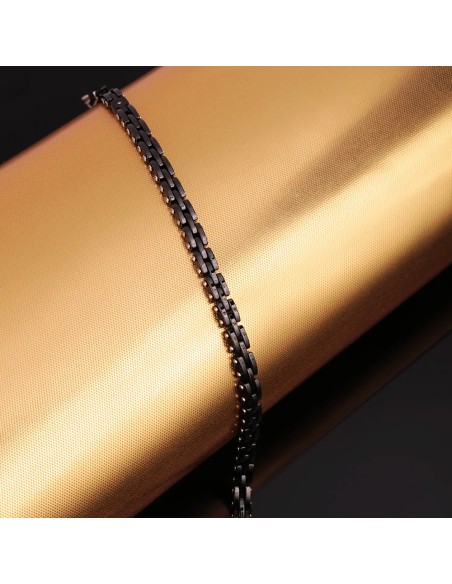Bracciale MORELLATO uomo Diamonds ceramica nera / diamond