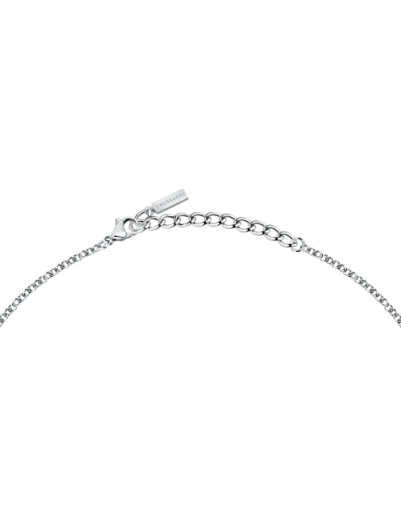 Collana TRUSSARDI donna T-Logo acciaio / cristalli (TJAXC13)