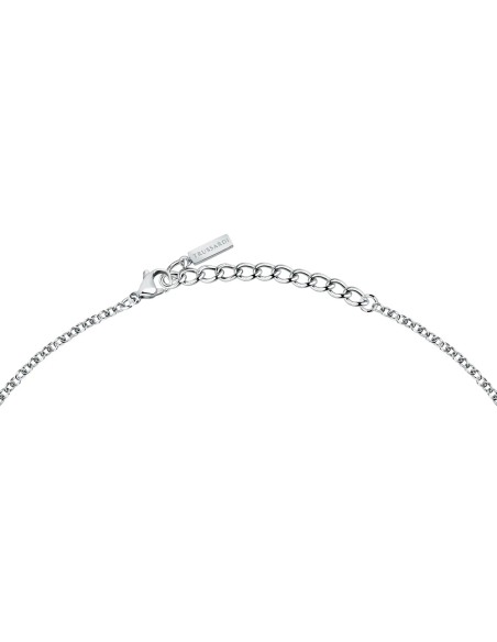 Collana TRUSSARDI donna T-Logo acciaio / cristalli (TJAXC14)
