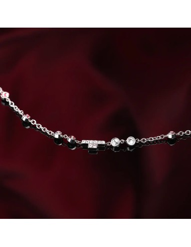Bracciale TRUSSARDI donna T-Logo acciaio /...