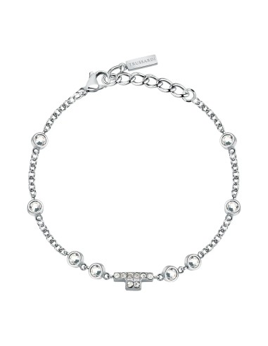 Bracciale TRUSSARDI donna T-Logo acciaio /...